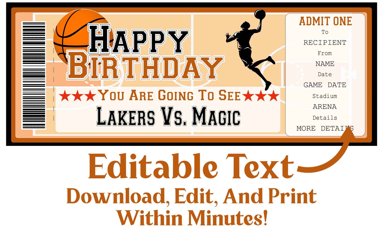 B Ball Happy Birthday 1