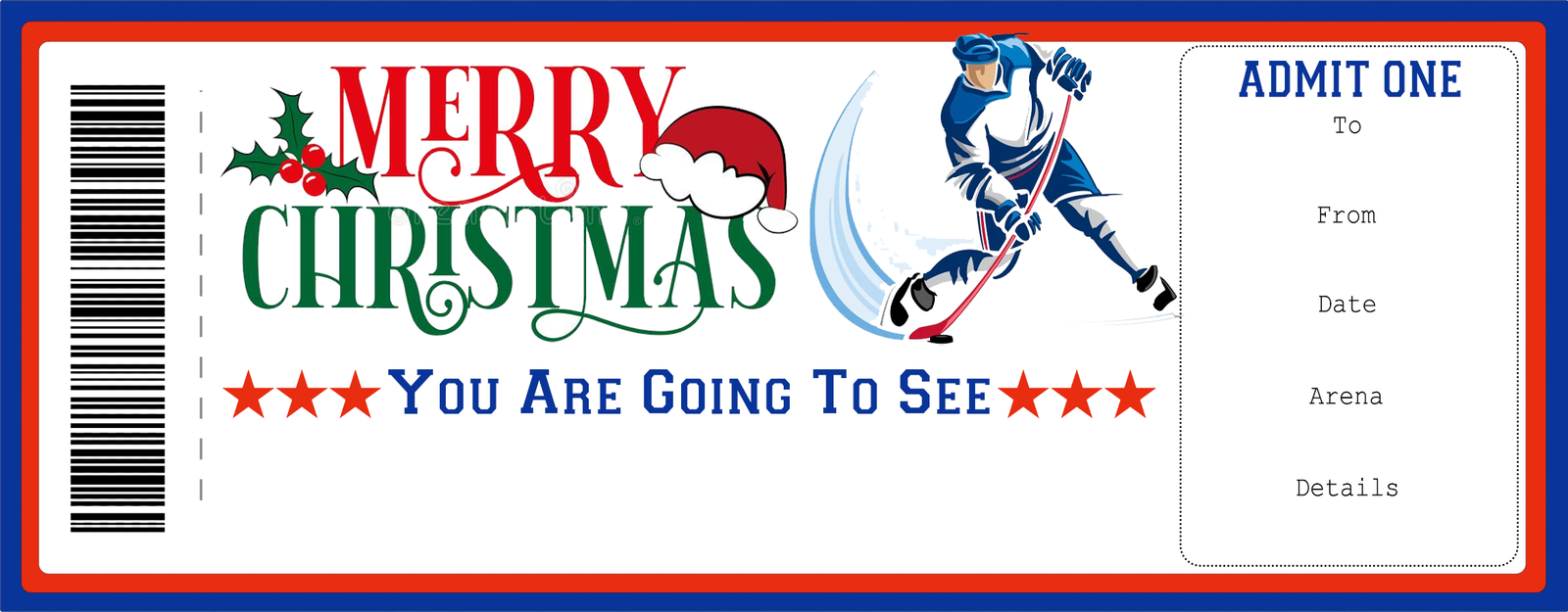 Xmas Hockey Form