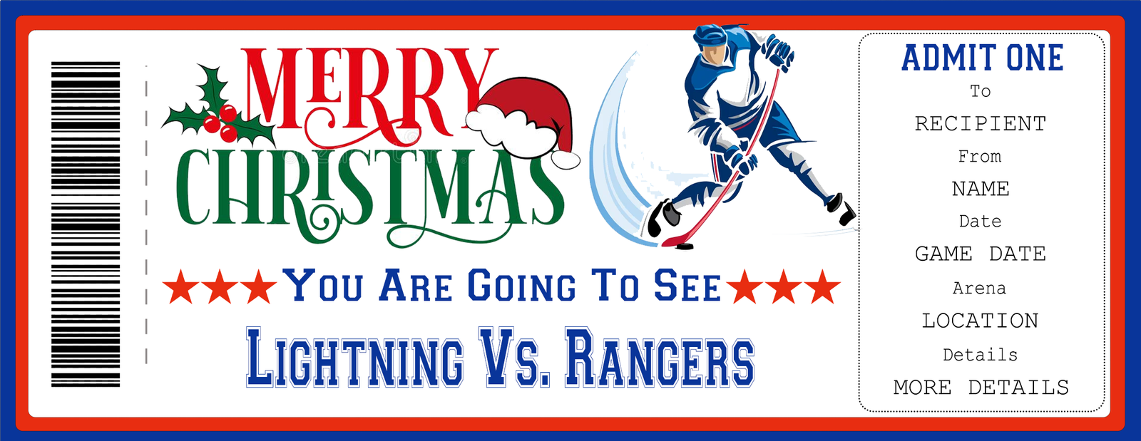 Xmas Hockey Listing