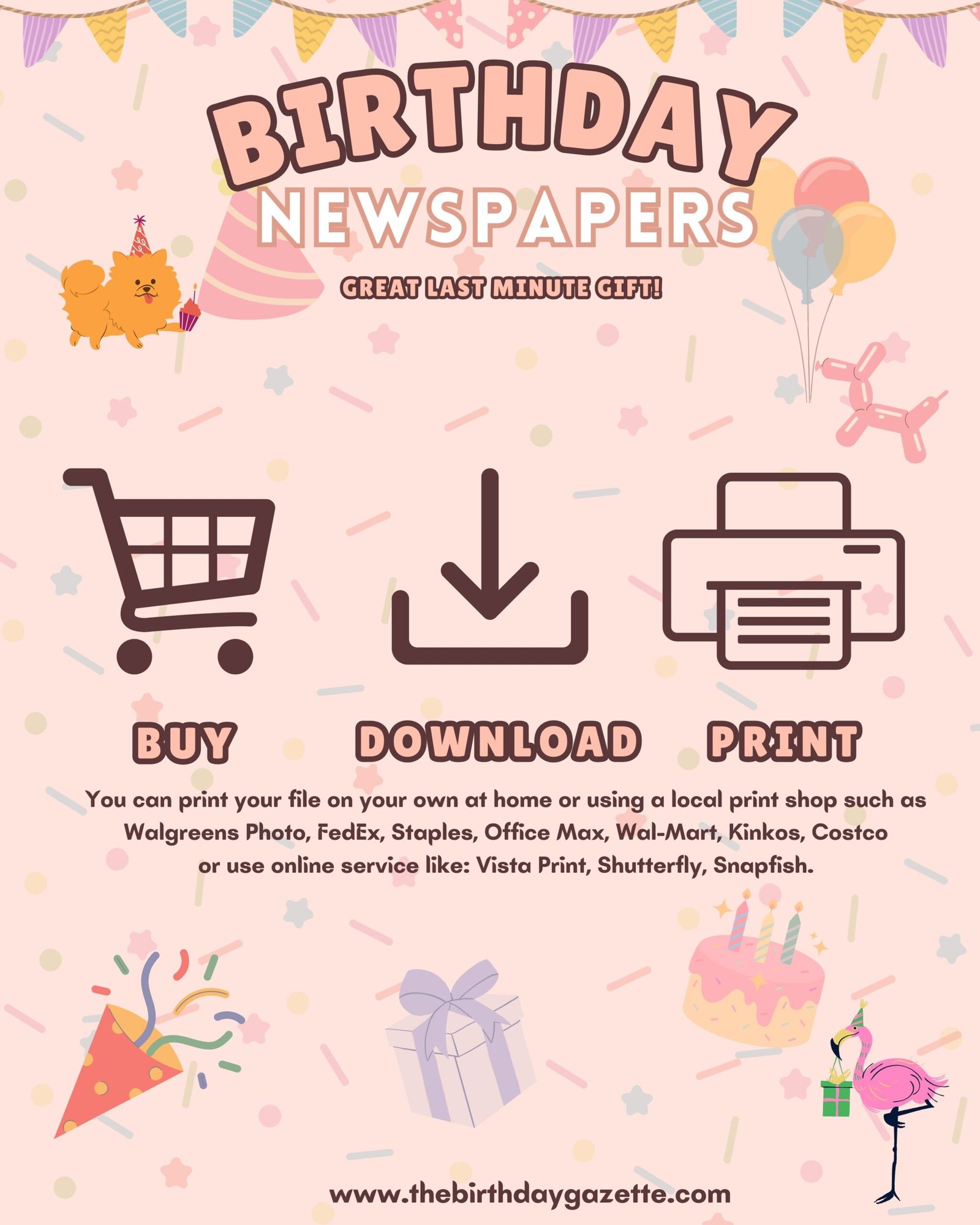 birthday newspaper download, cheap birthday gifts birthday newspaper download, cheap birthday gifts